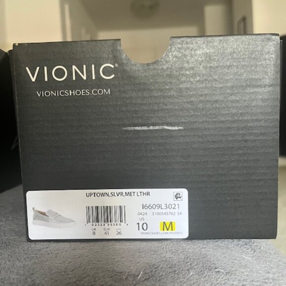 Vionic Uptown Metallic Loafers - Picture 3 of 3